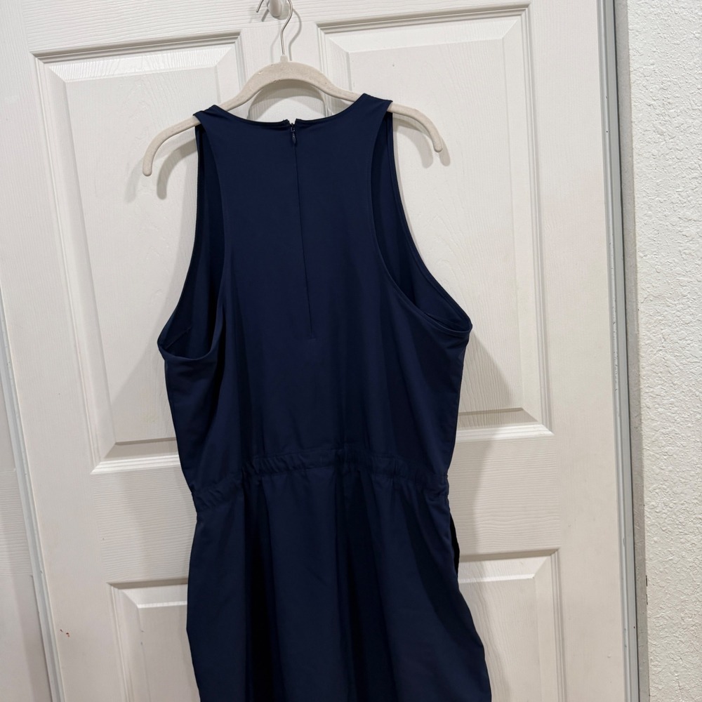 The North Face Never Stop Wearing Dress Navy Blue Sleeveless Mini XL NF0A7QCQ - Picture 3 of 11
